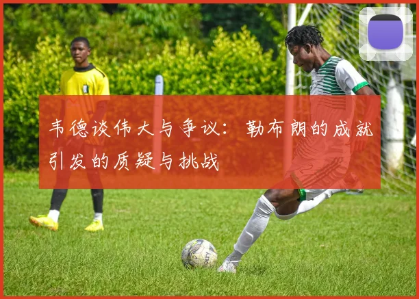 韦德谈伟大与争议：勒布朗的成就引发的质疑与挑战